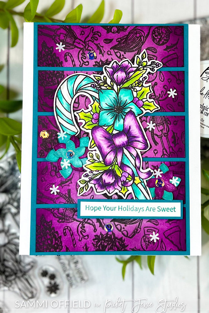 Picket Fence Studios My Favorite Time of Year Clear Stamp c-130 sweet holidays