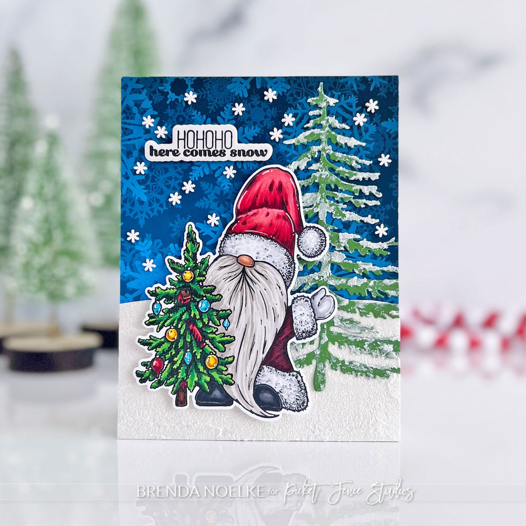 Picket Fence Studios A2 Giant Christmas Tree Die pfsd-379 hohoho