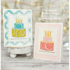 Simon Says Stamp! Simon Says Stamp FANCY CAKE Set Wafer Dies s731 Birthday Cards | color-code:ALT01