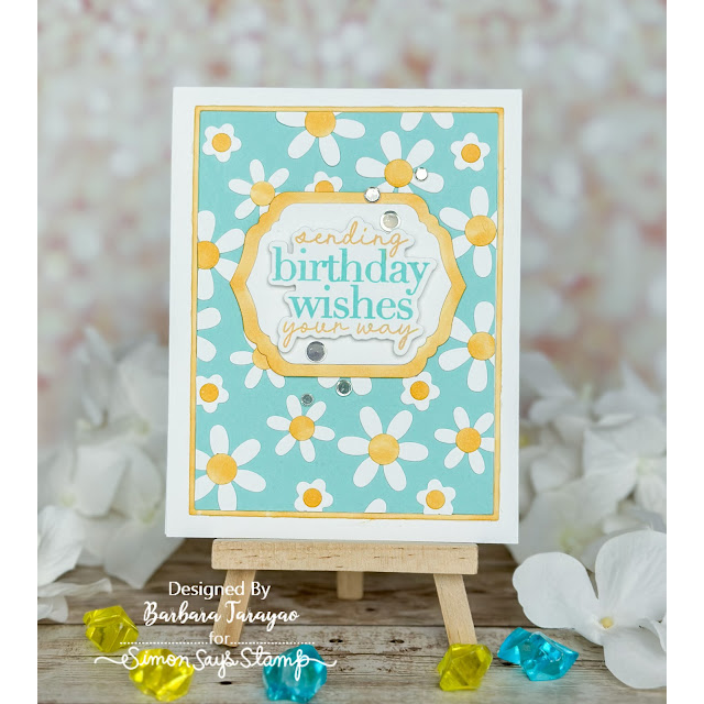 CZ Design Inside Greetings Birthday Wafer Dies czd276c STAMPtember Birthday Card | color-code:ALT05