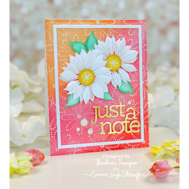 Simon Says Stamp Jaunty Sunflower Wafer Dies s985 Friend Like You Just a Note Card | color-code:ALT06