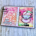 AALL & Create Smoothitastic A7 Clear Stamp 1033 peach