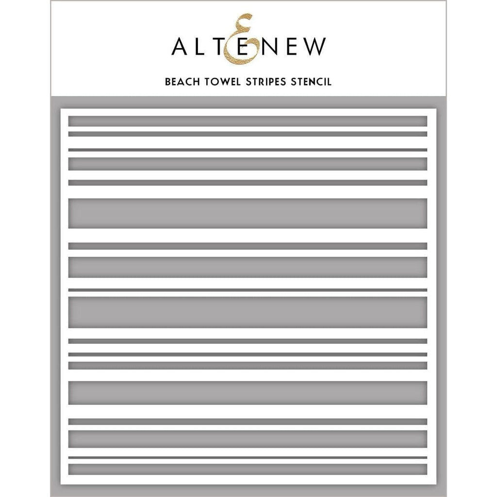 Altenew BEACH TOWEL STRIPES Stencil ALT3451