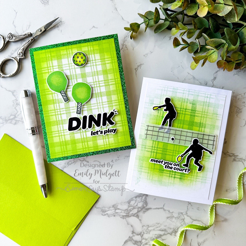 Simon Says Stamps and Dies Pickleball set755pb Be Bold Card Set | color-code:ALT01