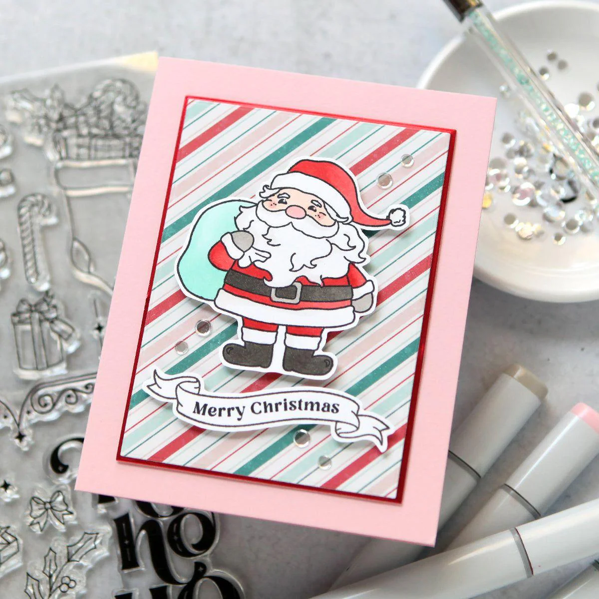 Simon Says Stamp Festive Fun Collection Pre-Scored Cards set892pc