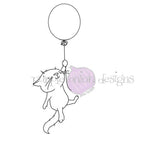 Purple Onion Designs Miles Up Up And Away Unmounted Cling Stamp pod6055