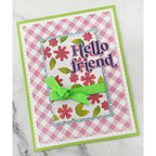 Pink and Main Take Care Clear Stamps pm0684 hello friend