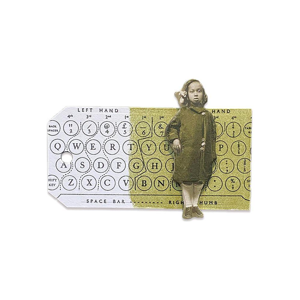 Tim Holtz Distress Embossing Glaze PEELED PAINT Ranger tde71006 Color Swatch