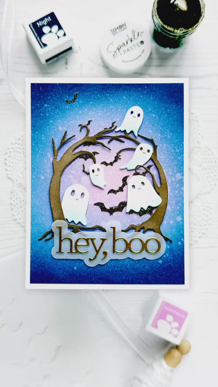 Simon Says Stamp Sparkle Paste Black st0182 Sugar and Spice