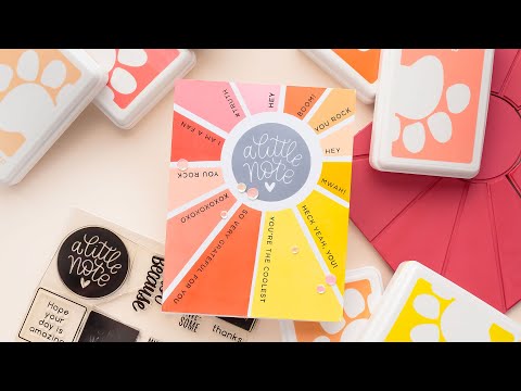 Simon Says Cling Stamps Sunshine Background sss102675 Just For You *