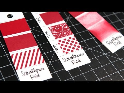 Simon Says Stamps WHITE PAPER SWATCH BLANKS SSSWhite30