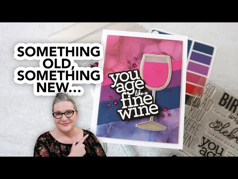 CZ Design Stamps and Dies Big Old Birthday