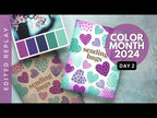 Pinkfresh Studio Opulence Dye Ink Pad pfdi063 Sending Hugs Card Video