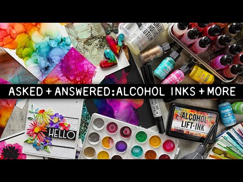 Tim Holtz Tool Set Ranger tac58779 Asked and Answered Series Video