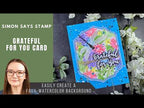 Simon Says Stamp and Dies Basic Brushstroke Greetings set1168bb
