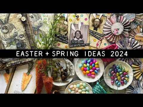 Tim Holtz Distress Spray Stain Spiced Marmalade Ranger TSS42501 Easter Carrot Project Video