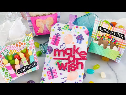 Pretty Pink Posh Birthday Candles Dies video