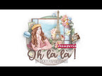 Stamperia Create Happiness Oh La La Live Your Dream Decorative Chips scb166 introduction