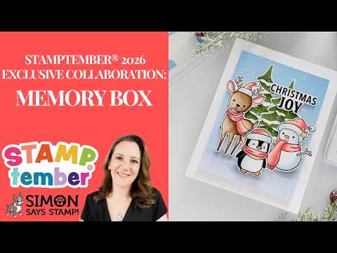 Memory Box Stay Cozy STAMPtember Exclusive Stamps 3486ssc Mindy Eggen Coloring Tips + Tricks for a Cozy Scene Using the Memory Box 2026 STAMPtember® Exclusive
