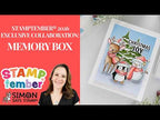 Memory Box Stay Cozy STAMPtember Exclusive Stamps 3486ssc Mindy Eggen Coloring Tips + Tricks for a Cozy Scene Using the Memory Box 2026 STAMPtember® Exclusive