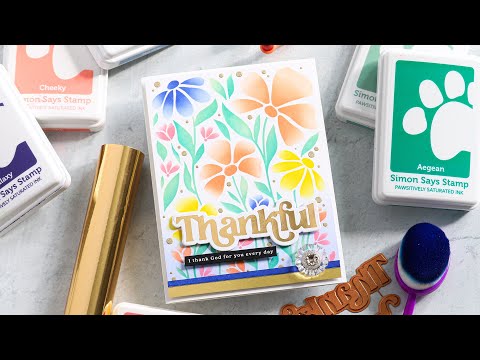 Simon Says Stamp Fancy Giving Thanks Wafer Dies sssd112901