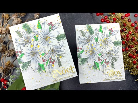 Simon Says Clear Stamps Festive Bouquets sss202801c All The Joy