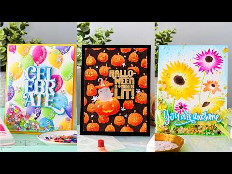 Simon Says Stamp 2026 Stamptember Embossing Folders and Stencils I Want it All set1364wa Nina-Marie Trapani 3 Ways to Use Embossing Folders with Coordinating Stencils