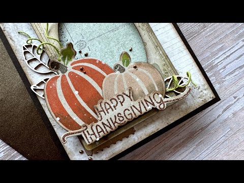 Simon Says Stamp Artsy Pumpkins Wafer Dies sssd112904c