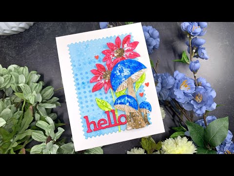 Simon Says Stamp Mushroom Stems Wafer Die s782 Just For You