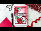 Simon Says Stamps and Dies Poinsettia Swag set886ps Festive Fun