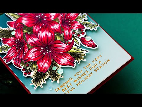 Simon Says Stamp Festive Bouquets Wafer Dies sssd112975c All The Joy