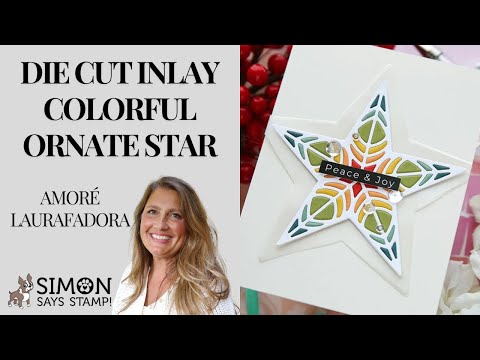 Simon Says Stamp Ornate Star Wafer Die 1203sd