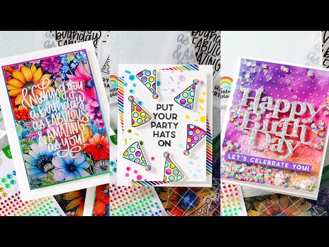 Simon Says Clear Stamps Put Your Party Hats On sss202733c Season Of Wonder