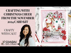 Simon Says Stamp Card Kit of the Month November 2024 Christmas Cheer ck1124 *