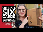 Creativity Street Pink and Blue Craft Fluffs Bundle setcf26 Simon Says Stamp Unboxing | Making Cards With This Kit Cathy Zielske