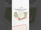 Echo Park Strawberry Fields 6 x 6 Paper Pad sf503023 Thank You Card Tutorial Video