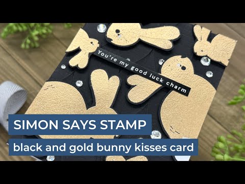 Simon Says Clear Stamps Bunny Kisses 3025ssc Splendor