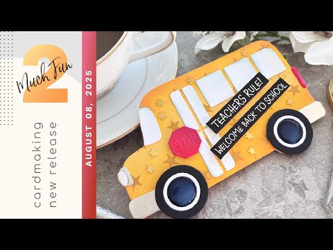 Simon Says Stamp Big Bus Wafer Dies 1383sd Happy Camper