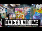 Dina Wakley Ranger Cheddar 1oz Media Acrylic Paint MDQ53972 Demo Video
