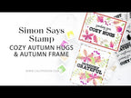 Simon Says Stamp Set of 2 Stencils Autumn Frame ssst221719