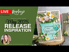 Pretty Pink Posh Layered Daffodils Stencils video