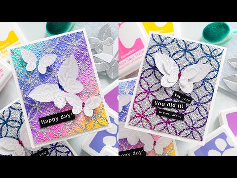Simon Says Stamp Embossing Folder Flower Buds Unfolding sf396 Celebrate