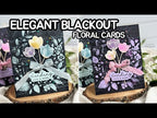 Simon Says Stamp Card Kit of the Month August 2024 Graceful Flowers ck0824 *