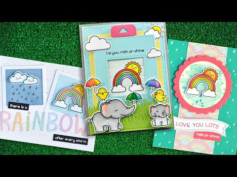Intro to Rain or Shine Before 'n Afters + 3 cards from start to finish
