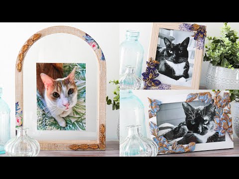 Tim Holtz Flip Top Distress Paint UNCHARTED MARINER Ranger tdf81913 Decorate Frames Project Video