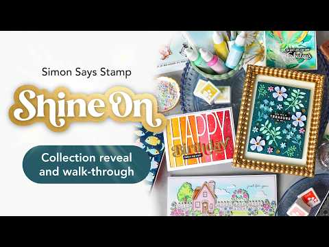 Simon Says Stamp Shine On Collection I Want It All Stand Alone Dies set1275sa See Everything in the NEW Shine On Collection ☀️