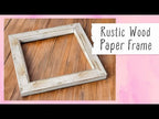 Katy Sue Designs Rustic Wood Effect 6x6 Box Frames 13-box157woe*