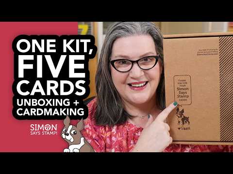 Simon Says Stamp and Dies Basic Brushstroke Greetings set1168bb