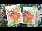 Simon Says Stamps and Dies Holiday Blossoms All the Joy