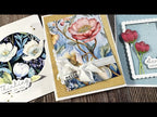 Simon Says Stamp Card Kit of the Month August 2024 Graceful Flowers ck0824 *